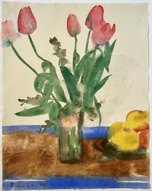 Tulpen in Vase, 1959