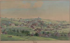 Speicher, 1842 (Gesamtansicht von Süd-Südosten)