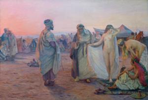 Orientalische Schönheiten in der Abendsonne Arabiens, 1927