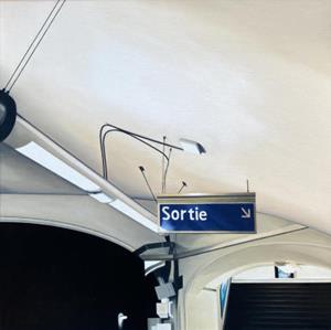 Metrostation "Etienne Marcel" Paris, 2013