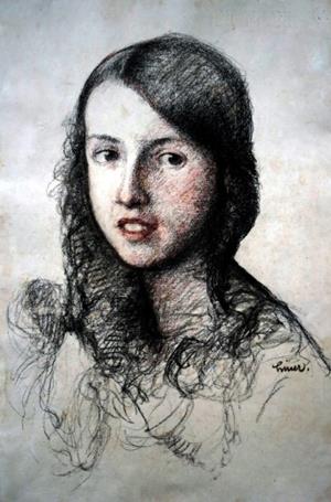 Portrait eines jungen Mädchens
