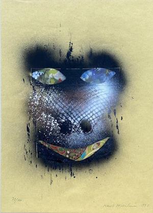 Gesicht - Affe - Gespenst - verschleierte Frau, 1970