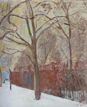 Garten im Winter, 1926